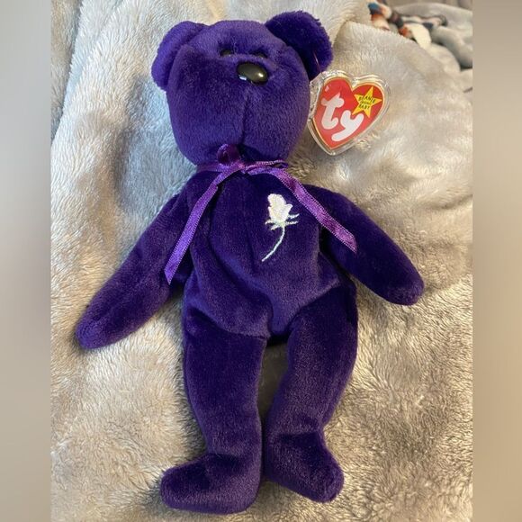 Ty Beanie Baby Princess Diana Bear, Collectible - Picture 1 of 6